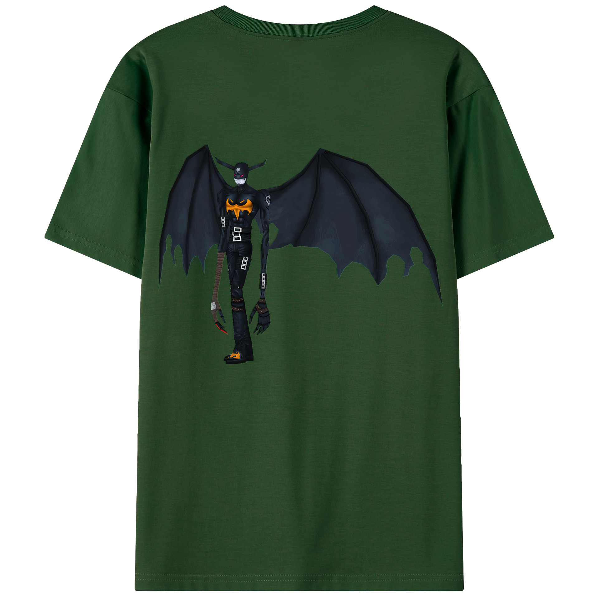 （画像用） Digimon デジタルモンスター/デジモン 綿100％半袖Tシャツ（背面プリント）